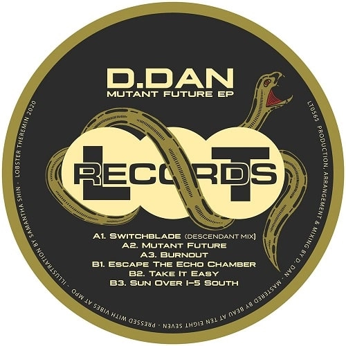 D.DAN / MUTANT FUTURE EP [GREEN SPLATTER VINYL]