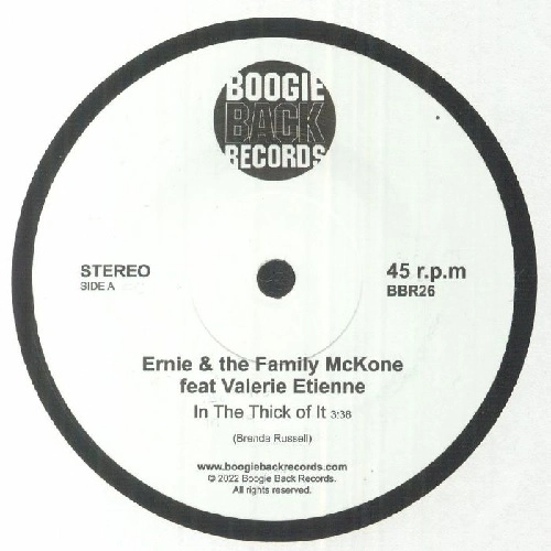 ERNIE AND THE FAMILY MCKONE / IN THE THICK OF IT / FEELS LIKE I'M IN LOVE