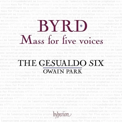 THE GESUALDO SIX / ジェズアルド・シックス / バード：5声のミサ曲