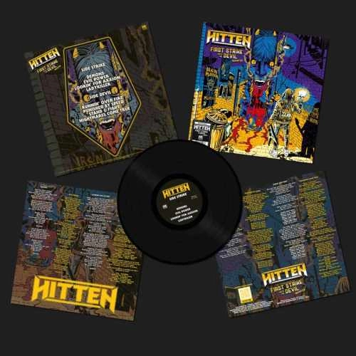 HITTEN / ヒッテン / FIRST STRIKE WITH THE DEVIL (REVISITED)<BLACK VINYL>