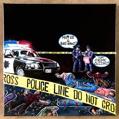 DA BUZE BRUVAZ / DA BUZE BRUVAZ PRESENTS CRIME CUZZINZ: YELLOW TAPE N SHELL CASEZ "LP"