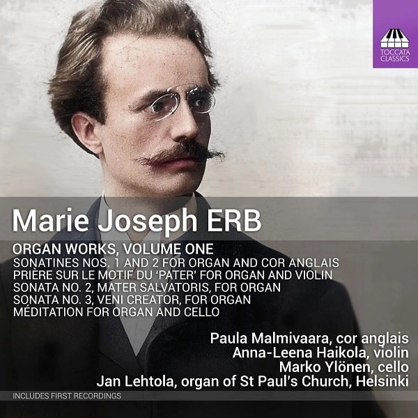 JAN LEHTOLA / ヤン・レヘトラ / ERB:ORGAN WORKS VOL.1