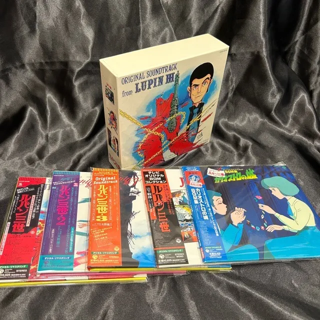 YUJI OHNO / 大野雄二 / ルパン三世サウンドトラック 特典BOX付 紙ジャケット5タイトルセット