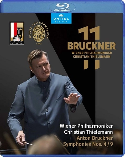 CHRISTIAN THIELEMANN / クリスティアン・ティーレマン / ブルックナー：交響曲4&9番(2DVD)