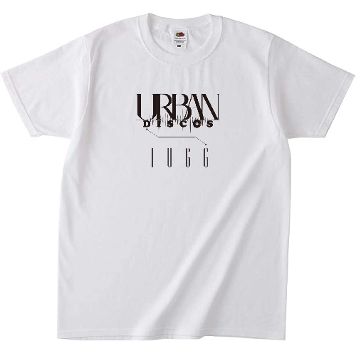 URBAN DISCOS / URBAN DISCOS*TUGG t-shirt white <M> / URBAN DISCOS×TUGG t-shirt white <M>