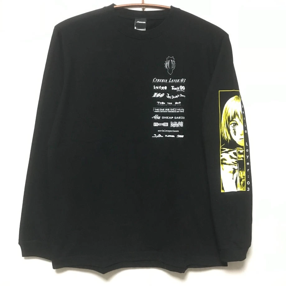 messa(JPN/APPAREL) / L / 【CYBERIA LAYER:03 X MESSA STORE】LOGOTYPE ロングスリーブTシャツ -BLACK-