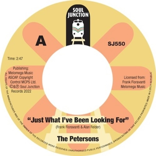 PETERSONS / JUST WHAT I'VE BEEN LOOKING FOR/WHAT'S IT GONNA BE