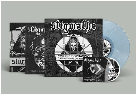 STIGMATHE / CORRI E SOPRAVVIVI - STUDIO, DEMO & LIVE 1983-1985 (LP+CD/DIEHARD PALE VINYL)