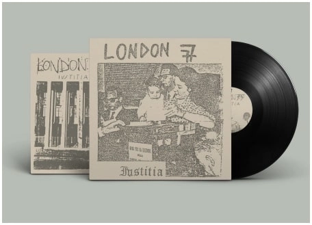 LONDON 77 / IUSTITIA (LP/SOLID BLACK VINYL)