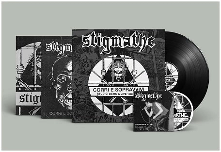 STIGMATHE / CORRI E SOPRAVVIVI - STUDIO, DEMO & LIVE 1983-1985 (LP+CD/SOLID BLACK VINYL)