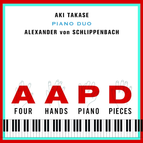 AKI TAKASE & ALEXANDER VON SCHLIPPENBACH / 高瀬アキ&アレクサンダー・フォン・シュリペンバッハ / Four Hands Piano Pieces (LP)