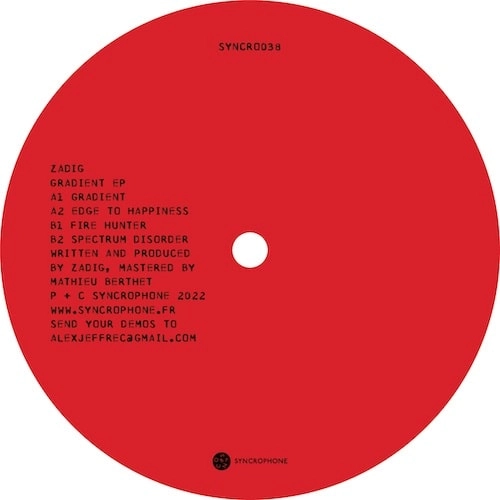 ZADIG / GRADIENT EP