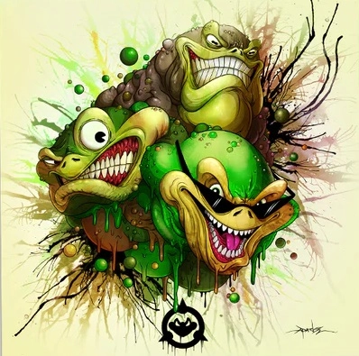 GAME MUSIC / (ゲームミュージック) / BATTLETOADS: SMASH HITS 2XLP (通常盤) / BATTLETOADS: SMASH HITS 2XLP