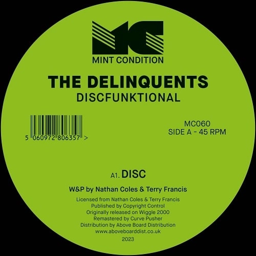 DELINQUENTS (UK TECH HOUSE) / DISCFUNKTIONAL