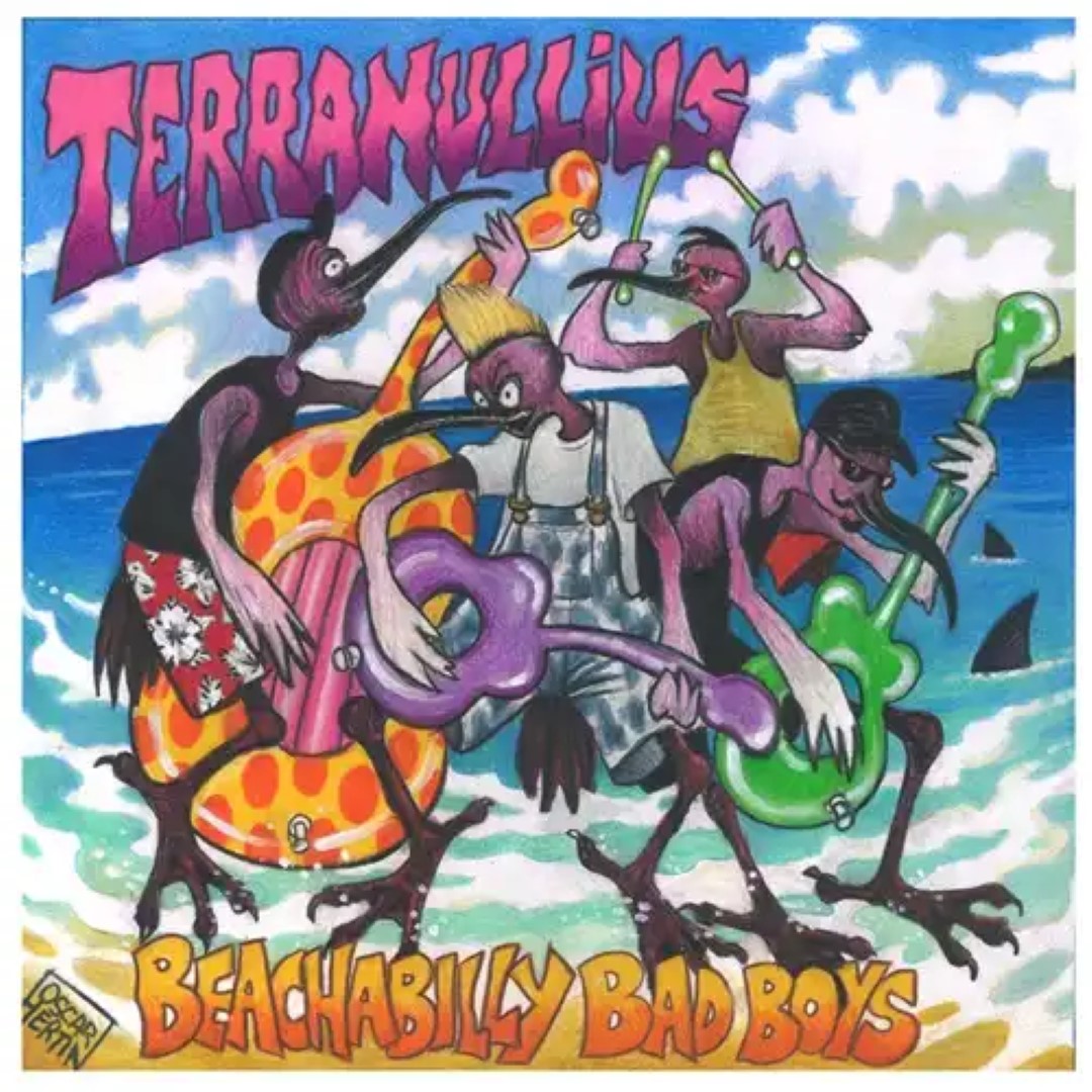 TERRANULLIUS / BEACHABILLY BAD BOYS (LP)