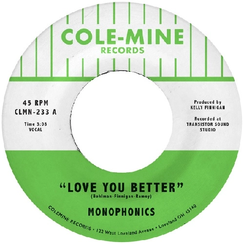MONOPHONICS / モノフォニックス / LOVE YOU BETTER / SHAPE OF MY TEARDROPS