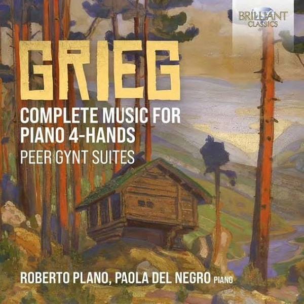 ROBERTO PLANO / ロベルト・プラーノ / GRIEG:COMPLETE MUSIC FOR PIANO 4-HANDS