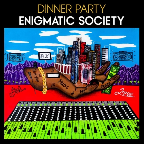 DINNER PARTY (TERRACE MARTIN / ROBERT GLASPER / 9TH WONDER / KAMASI WASHINGTON) / ENIGMATIC SOCIETY "LP"（MILKY CLEAR VINYL）