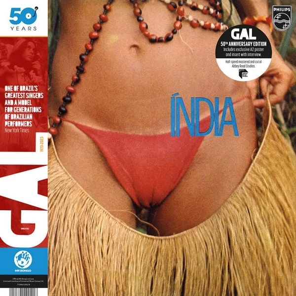 GAL COSTA / ガル・コスタ / INDIA (50TH ANNIVERSARY EDITION)