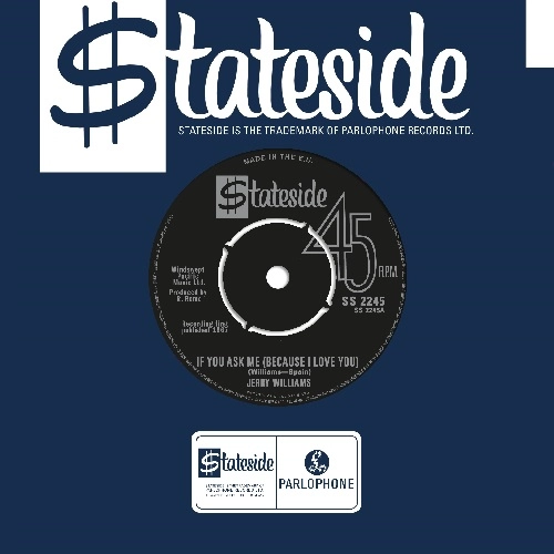 JERRY WILLIAMS / FRANKIE & THE CLASSICALS / IF YOU ASK ME (BECAUSE I LOVE YOU) / WHAT SHALL I DO