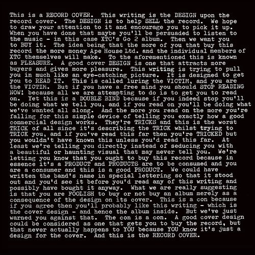 XTC / GO 2 (200GRAM VINYL) (2LP)