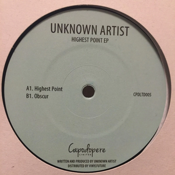 UNKNOWN ARTIST / HIGHEST POINT EP