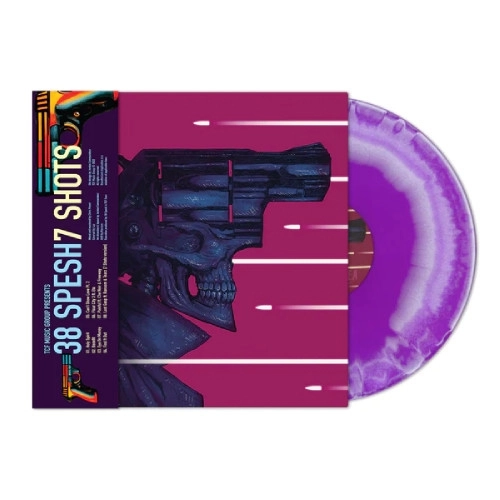 38 SPESH / " 7 SHOTS ""LP"" (NEON VIOLET COLORED VINYL W/ OBI)"