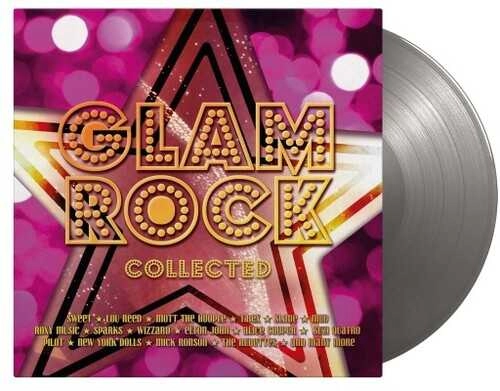 V.A. (ROCK GIANTS) / GLAM ROCK COLLECTED (SILVER COLORED LP)