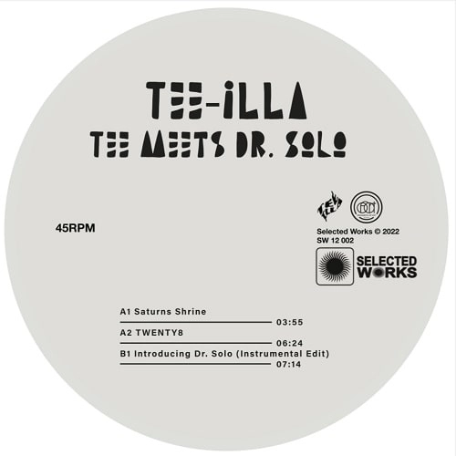 TEE ILLA / TEE MEETS DR. SOLO (BLACK VINYL)