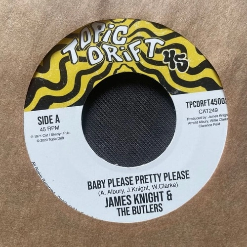 JAMES KNIGHT & THE BUTLERS / ジェームス・ナイト & ザ・バトラーズ / BABY PLEASE PRETTY PLEASE / SPACE GUITAR