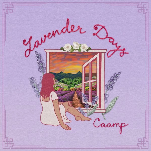 CAAMP / LAVENDER DAYS (LP ORCHID AND TANGERINE VINYL)