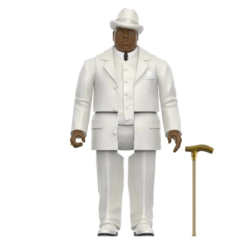 THE NOTORIOUS B.I.G. / NOTORIOUS B.I.G. REACTION FIGURE - WHITE SUIT