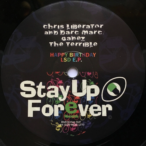 CHRIS LIBERATOR AND DARC MARC / GANEZ THE TERRIBLE / HAPPY BIRTHDAY LSD E.P.