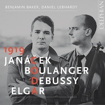 BENJAMIN BAKER / ベンジャミン・ベイカー / 1919 - CODA - JANACEK:VIOLIN SONATA etc.