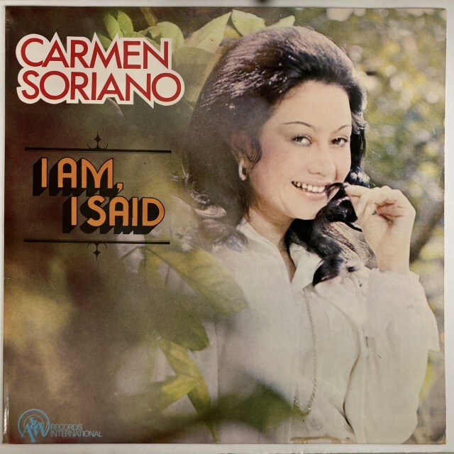 CARMEN SORIANO / I AM, I SAID