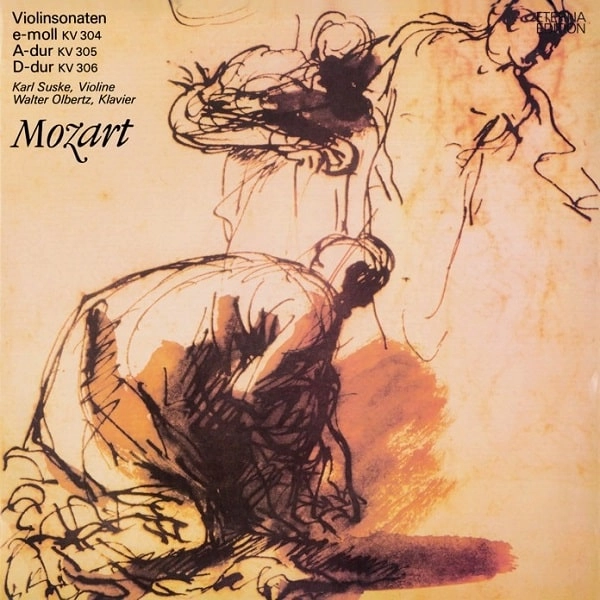 KARL SUSKE  / カール・ズスケ / MOZART:VIOLIN SONATAS VOL.4 (LP)
