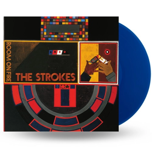 STROKES / ザ・ストロークス / ROOM ON FIRE (BLUE VINYL)