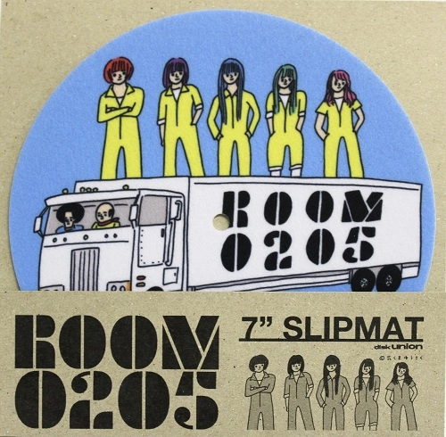 ROOM 0205 / ROOM 0205　7″スリップマット　花くまゆうさくver.