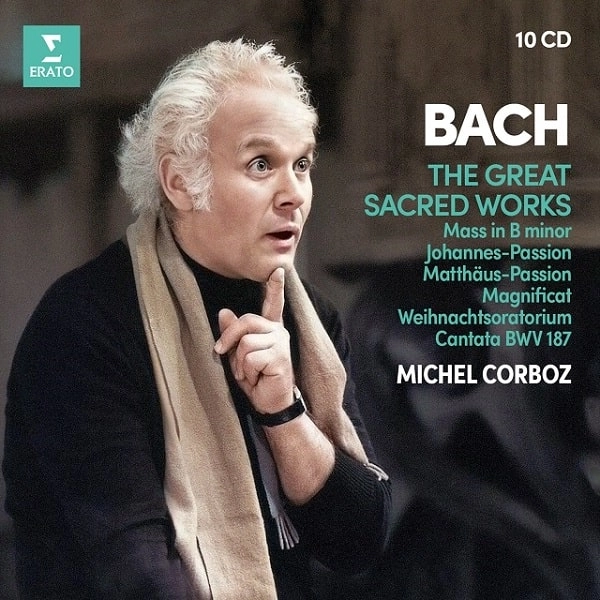MICHEL CORBOZ / ミシェル・コルボ / BACH:THE SACRED WORKS (NEW BUDGET BOX:10CD)