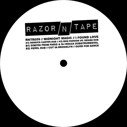 MIDNIGHT MAGIC / I FOUND LOVE - DUB MIXES (DERRICK CARTER & DIMITRI FROM PARIS)