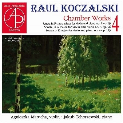 AGNIESZKA MARUCHA / アグニェシュカ・マルハ / KOCZALSKI:VIOLIN SONATA NO.2,3&4