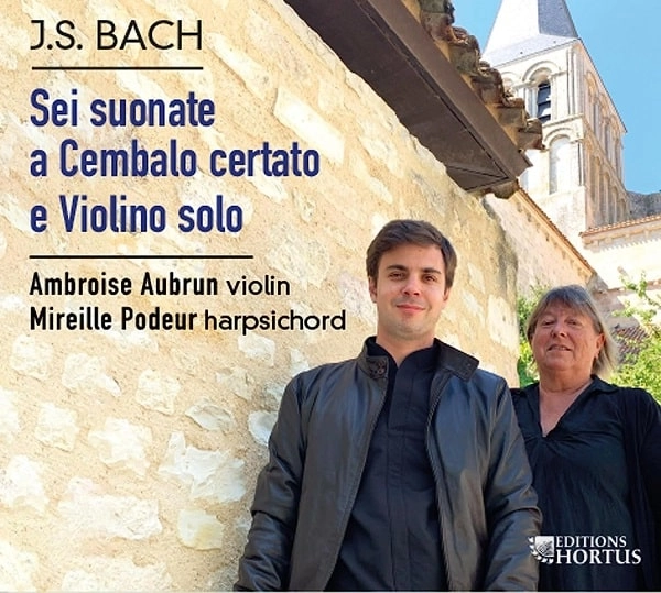 AMBROISE AUBRUN / アンブロワーズ・オーブラン / BACH:SEI SUONATE A CEMBALO CERTATO E VIOLINO SOLO