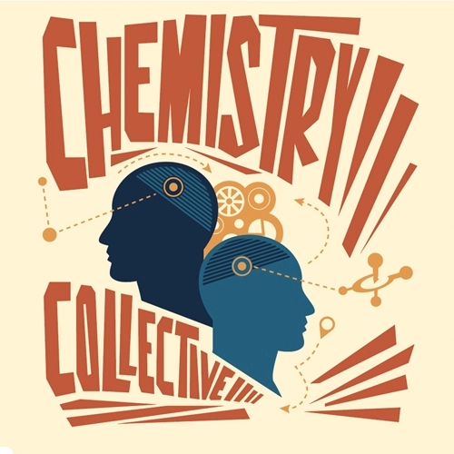 CHEMISTRY COLLECTIVE / MENTALLY IN CHEMISTRY THUGGED OUT FEAT. THES ONE, KID 7" (COLOR VINYL : 3 COLOR A-SIDE / B-SIDE SWIRL ORANGE, NAVY BLUE AND CREAM)