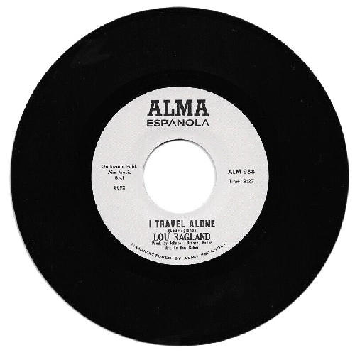 LOU RAGLAND / ルー・ラグラン / I TRAVEL ALONE
