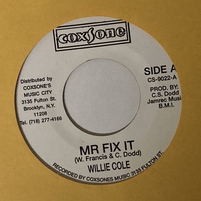 WILLIE COLE / MR.FIX IT