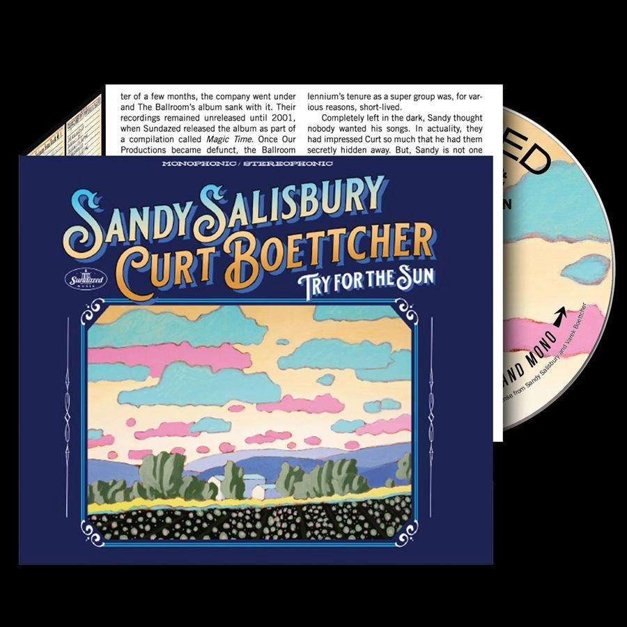 SANDY SALISBURY & CURT BOETTCHER / サンディ・サルスベリー・アンド・カート・ベッチャー / TRY FOR THE SUN / トライ･フォー･ザ･サン（帯･解説付き国内仕様CD）