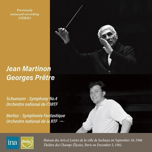 JEAN MARTINON / ジャン・マルティノン / ジャン･マルティノン&ジョルジュ･プレートル･ライヴ･イン･フランス 1968&1961