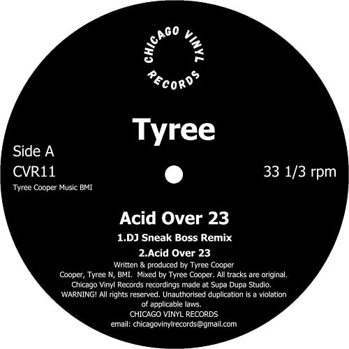 TYREE / タイリー / ACID OVER 23