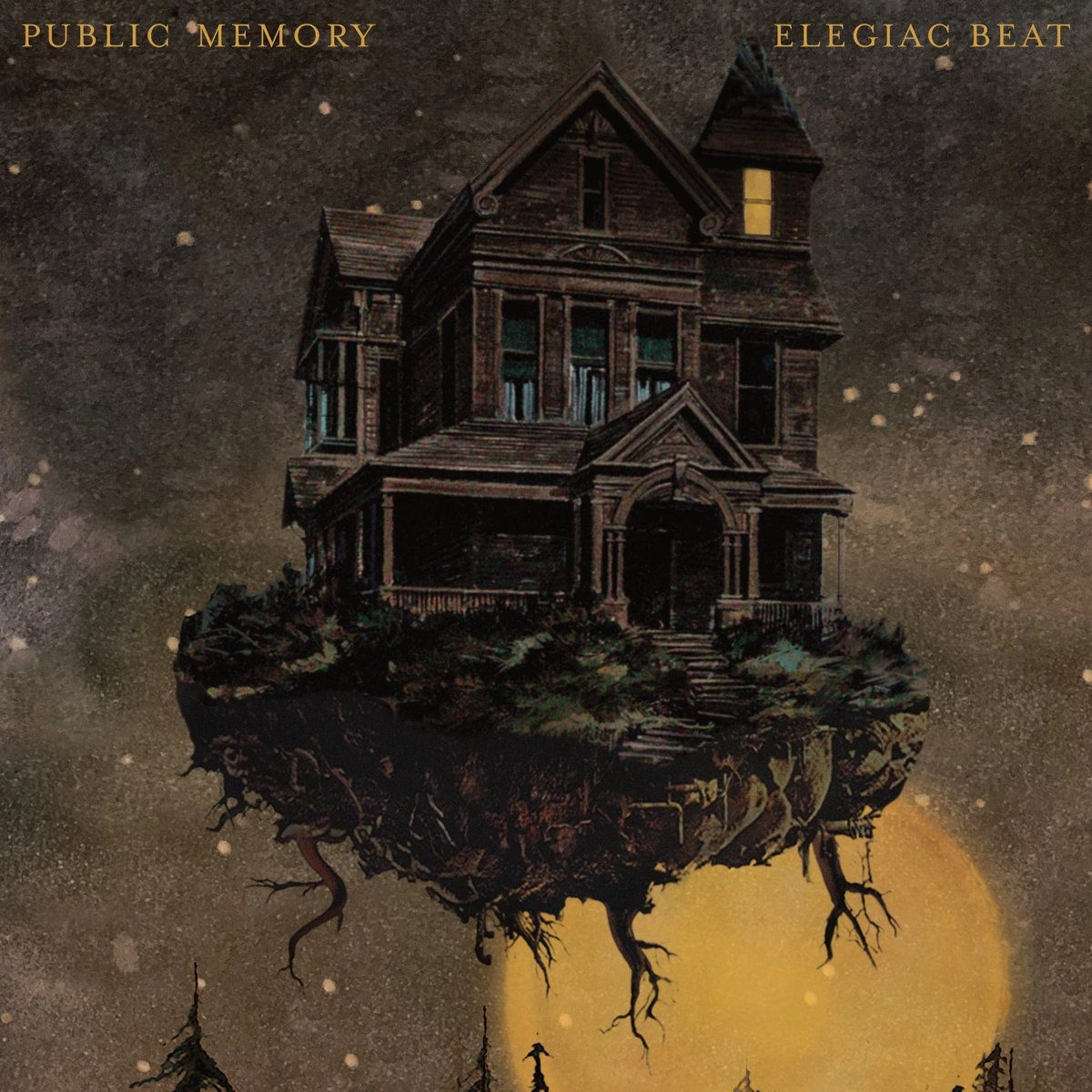 PUBLIC MEMORY / ELEGIAC BEAT (LP - CUSTARD YELLOW)
