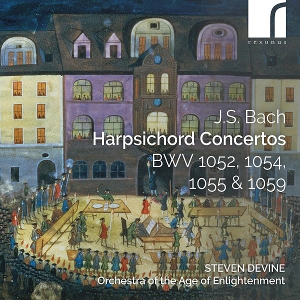 STEVEN DEVINE / スティーヴン・デヴァイン / BACH:HARPSICHORD CONCERTOS BWV.1052,1054,1055&1059 / BACH:HARPSICHORD CONCERTOS